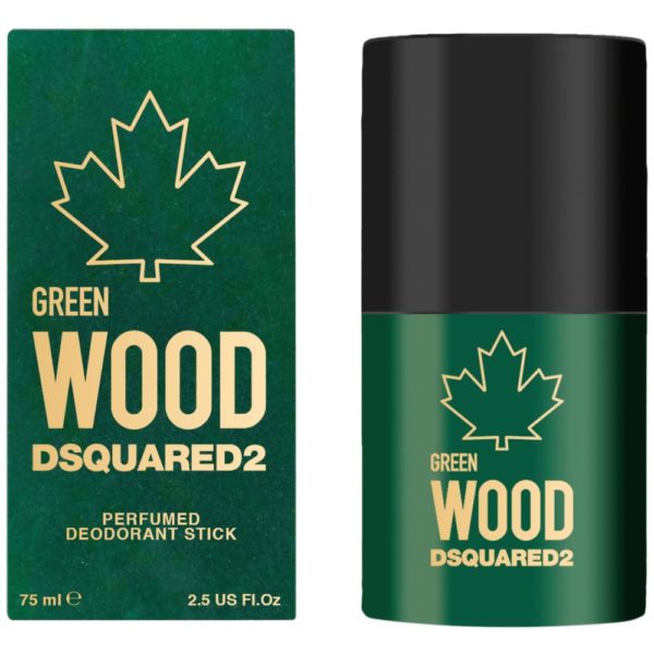 Image of Dsquared2 Green Wood Perfumed Deodorant Stick 75 ml