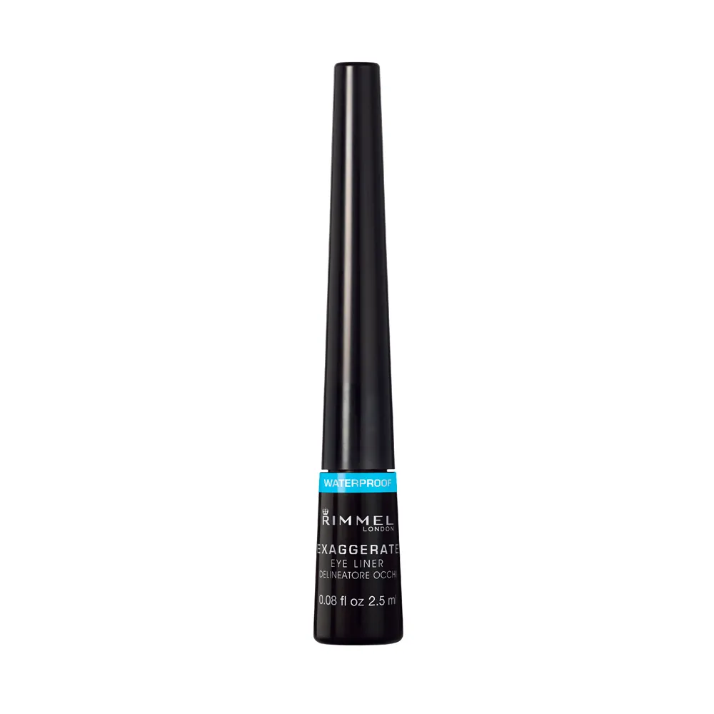 Image of Rimmel Eyeliner Scandaeyes Exaggerate Waterproof 003 Glossy Black