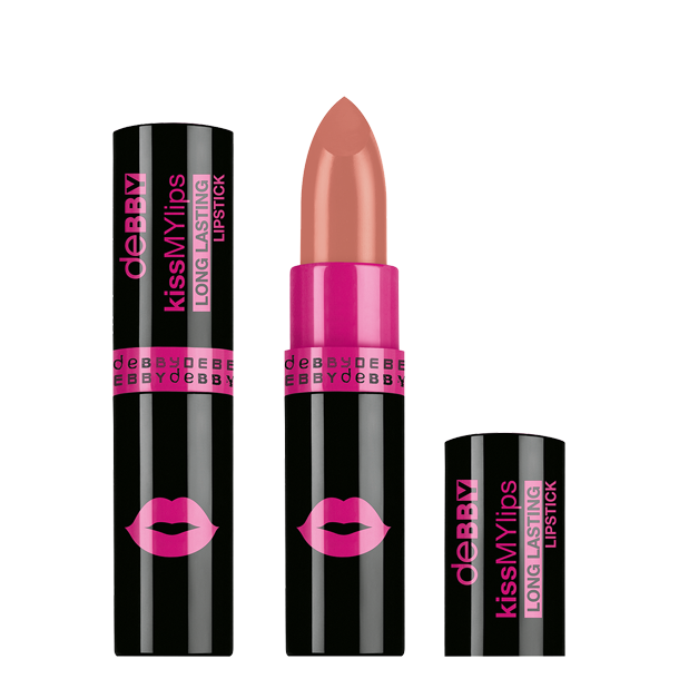 Image of Debby kissMYlips  long lasting METAL lipstick - 02 light nude