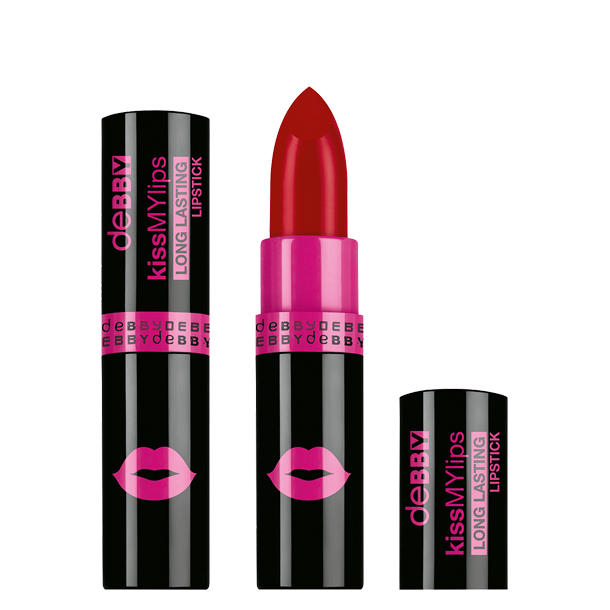 Image of Debby kissMYlips  long lasting METAL lipstick - 13 venetian red