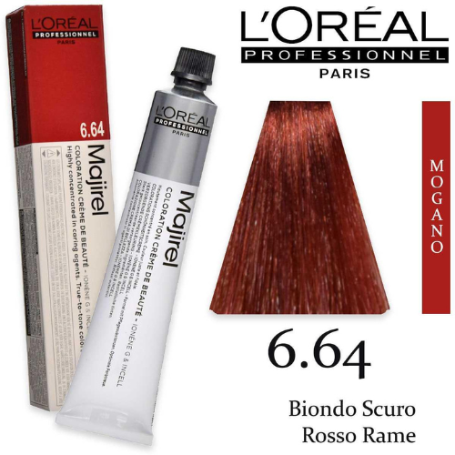 Image of L'Oréal Majirel - C 6.64 - Biondo scuro rosso rame