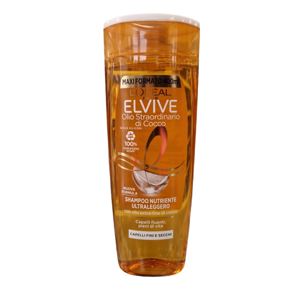 Image of L'Oréal Elvive - Shampoo nutriente ultraleggero 400 ml