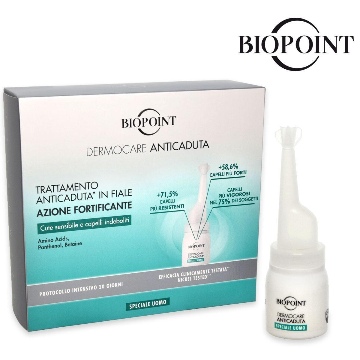 Image of        Biopoint dermocare anticaduta - Azione fortificante 20 fiale