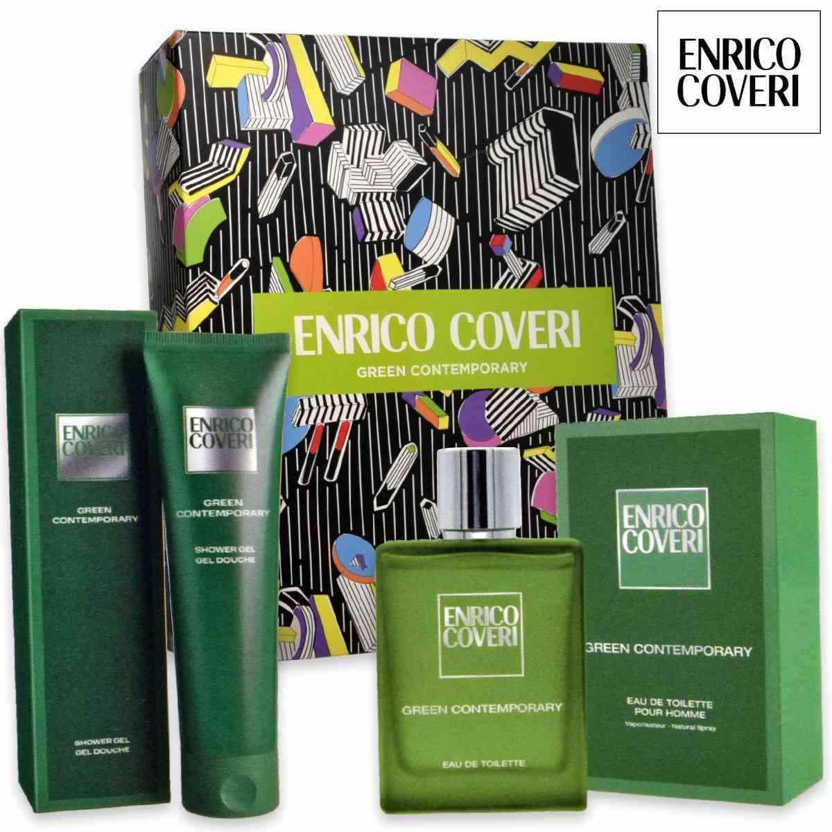 Image of Cofanetto Enrico Coveri - Green Contemporary EDT 100 ml