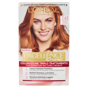 L'Oréal - Colorazione triplo trattamento 7.43