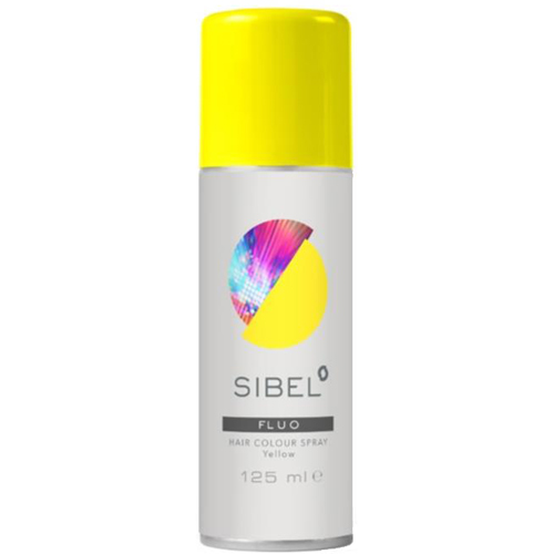 Sibel - Hair colour spray 125 ml - Fluo Yellow