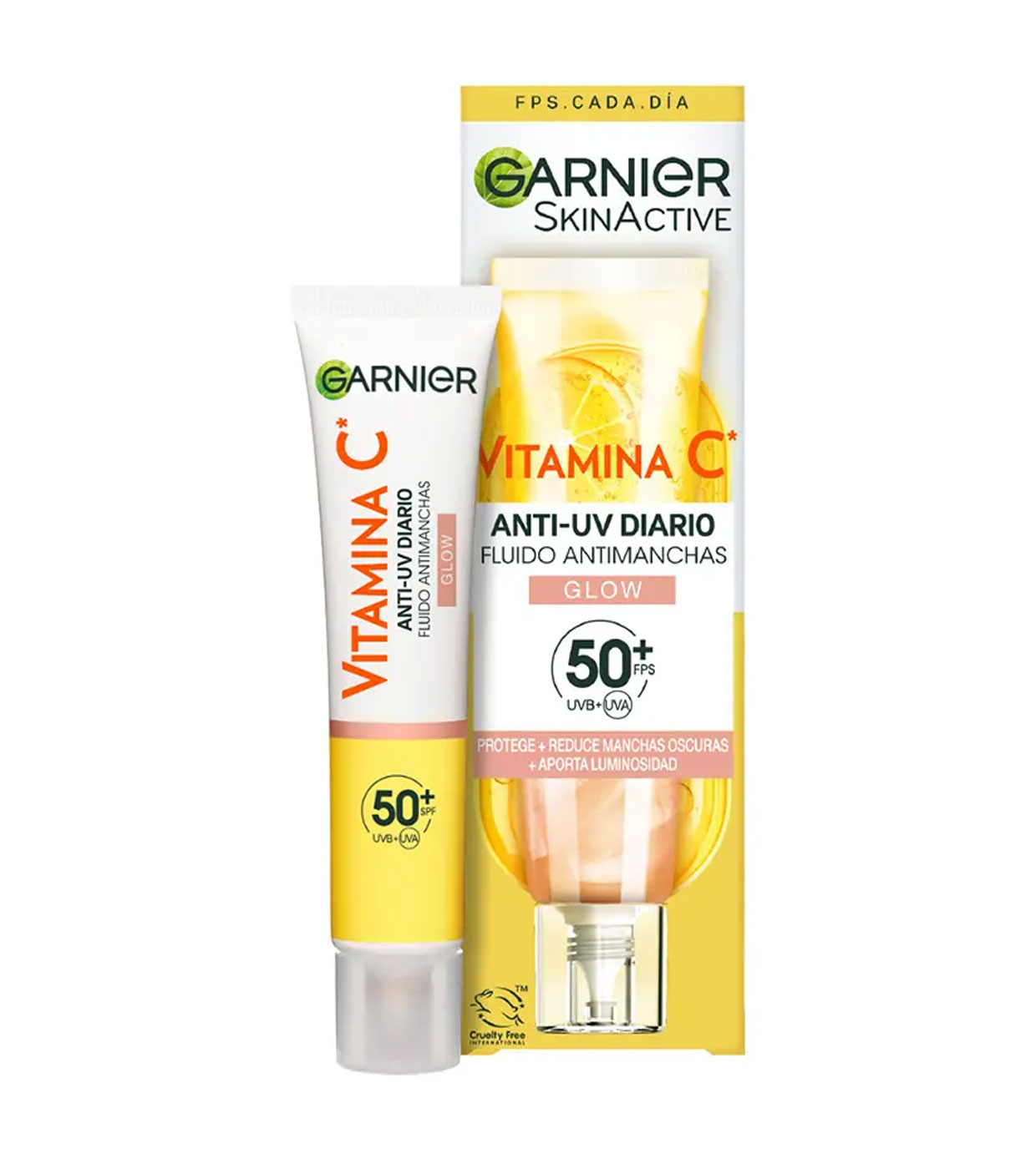 Image of Garnier Skin Active - Fluido anti-macchie Glow
