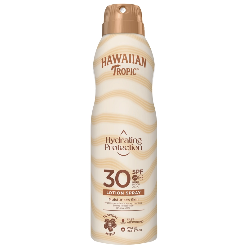 Image of Hawaiian Tropic - Hydrating Protection 30 spf spray 177 ml