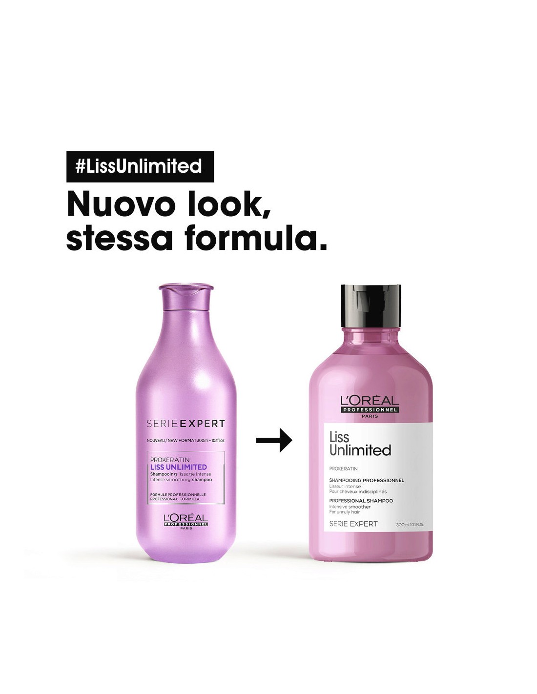 Image of L'Oréal Professionnel - Shampoo Liss Unlimited - 300 ml