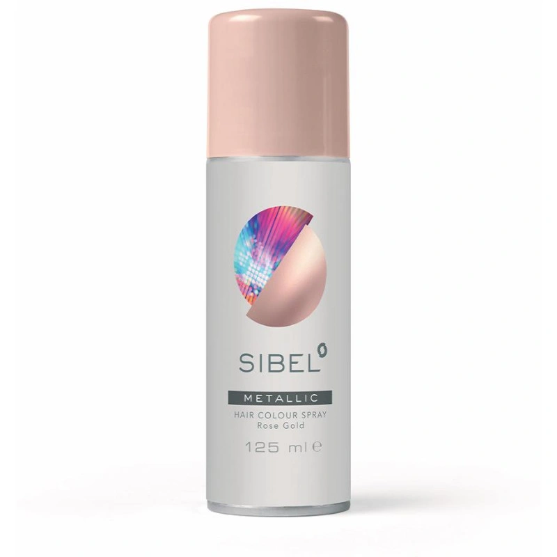 Sibel - Hair colour spray 125 ml - Metallic Rose Gold