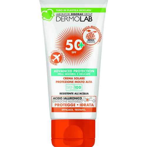 Image of Dermolab - Crema solare protezione molto alta SPF 50+ - 200 ml