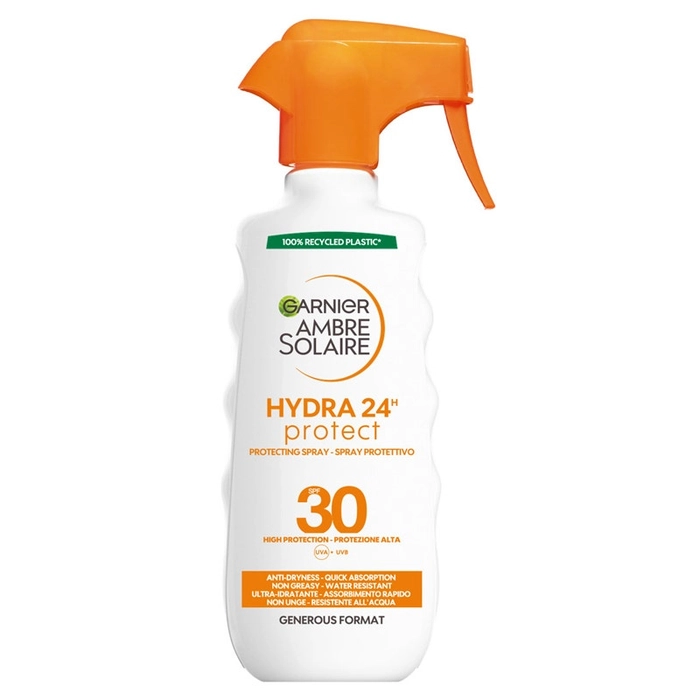 Image of        Garnier Ambre Solaire - Spray Protettivo Hydra24 - SPF 30