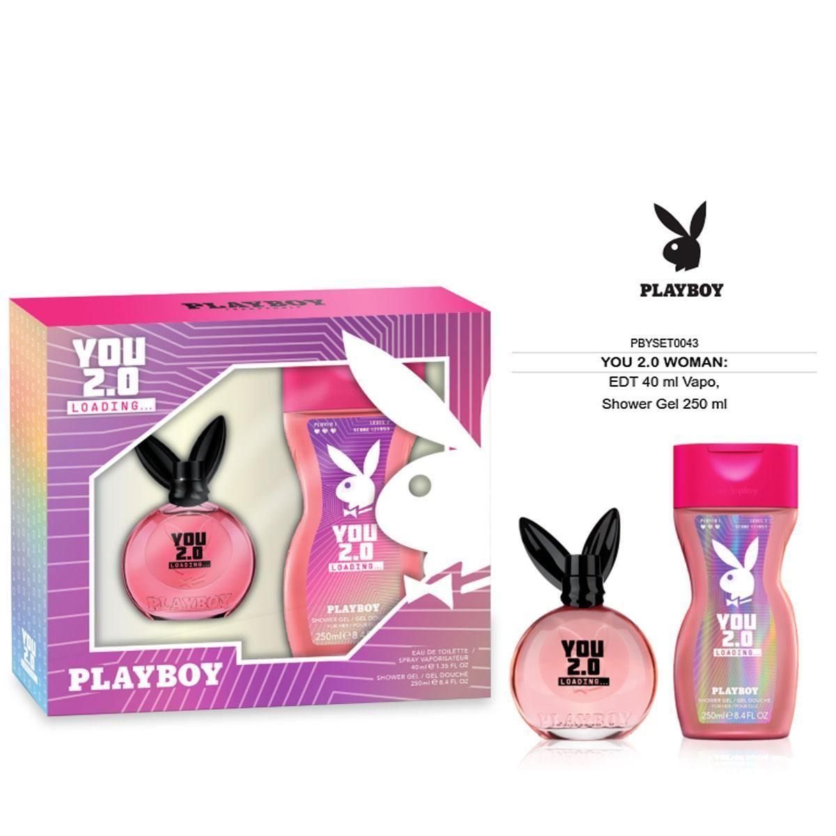 Image of Cofanetto Playboy - You 2.0 - Eau de toilette for her 40 ml