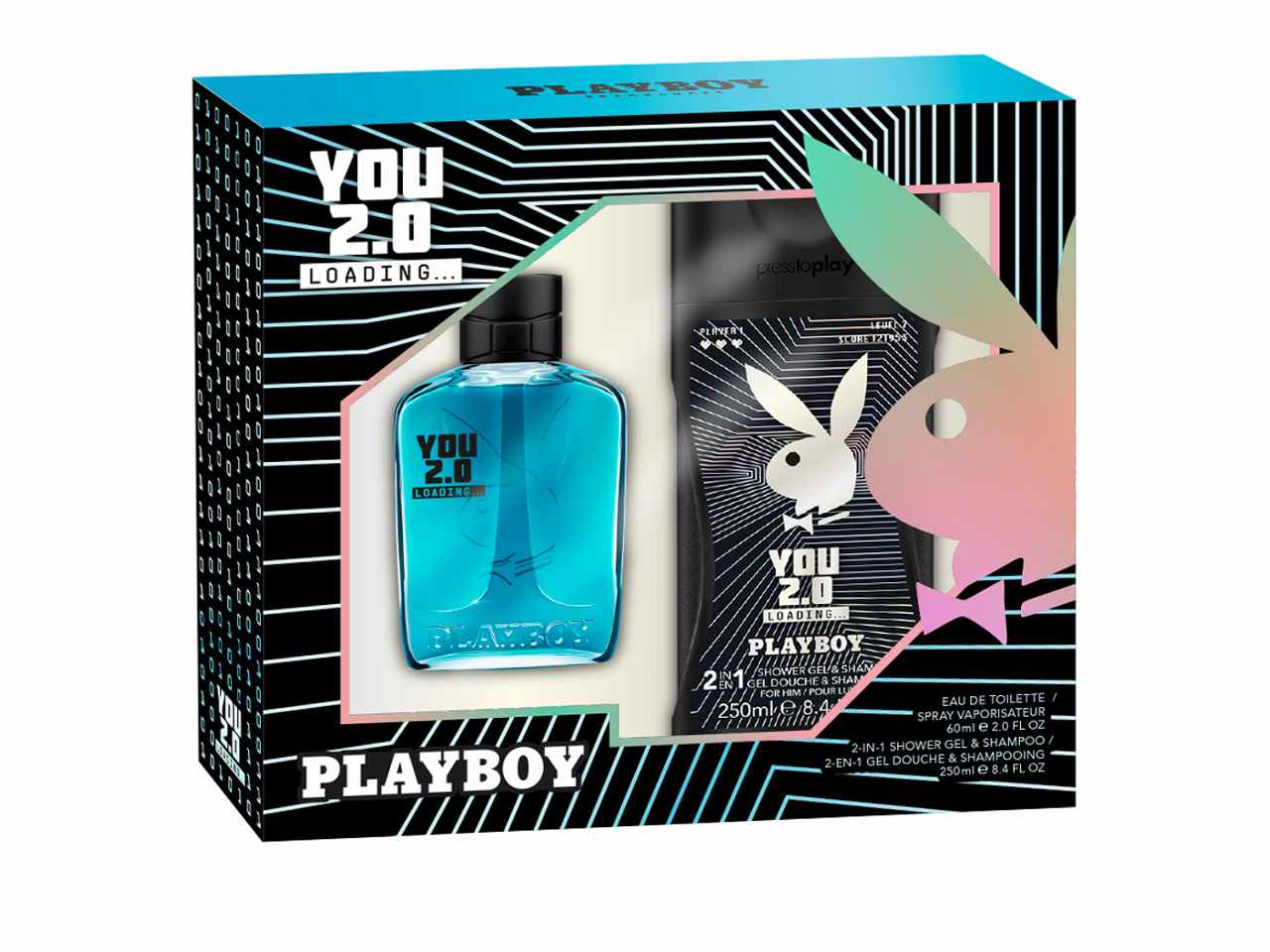 Image of Cofanetto Playboy - You 2.0 - Eau de toilette 60 ml