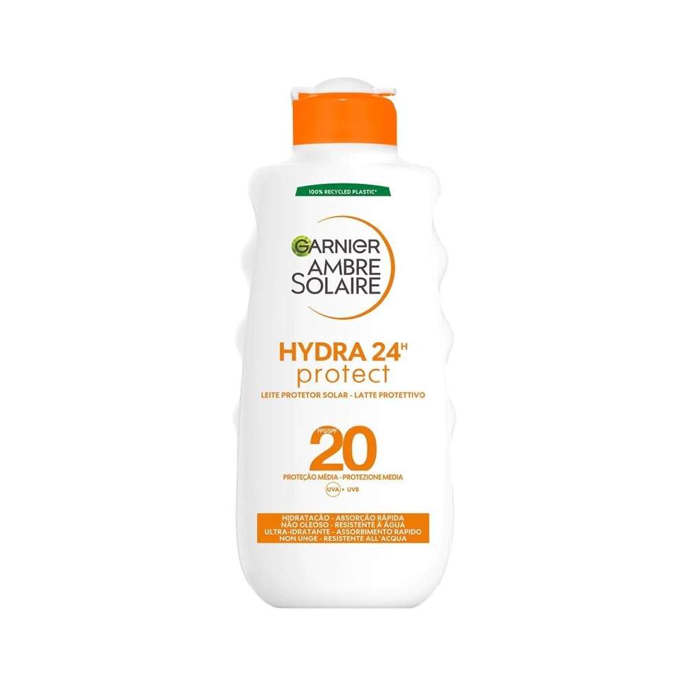 Image of        Garnier Ambre Solaire - Hydra24h Protect Latte protettivo 200 ml - SPF20