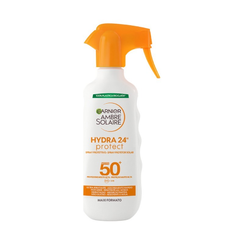 Image of        Garnier Ambre Solaire - Spray Protettivo Hydra24 - spf 50+