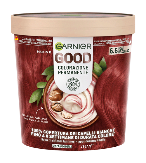 Garnier Good - Colorazione permanente - rosso melograno