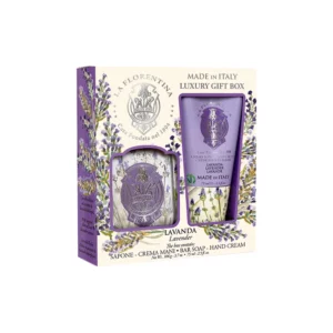 kit-la-florentina-small-lavanda-creme-para-as-maos-setenta-e-cinco-ml-sabonete-em-barra-cento-e-seis-gramas-foto-um