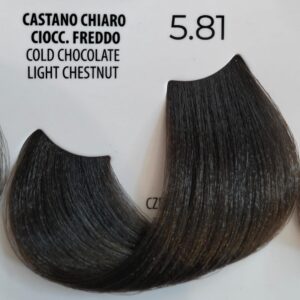 Farmagan - Performance Color Ammonia Free 5/81 Castano chiaro cioccolato freddo