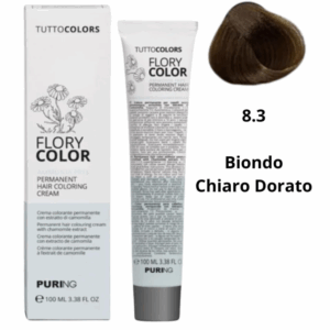 Puring - Flory Color Tintura 8.3 Biondo chiaro dorato