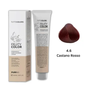 Puring - Fruity Color Tintura 4.6 Castano rosso