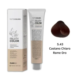 Puring - Fruity Color Tintura 5.43 Castano chiaro rame oro