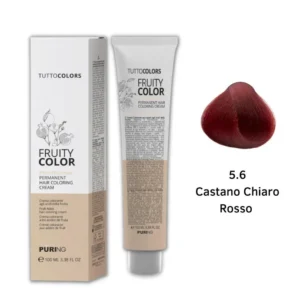 Puring - Fruity Color Tintura 5.6 Castano chiaro rosso
