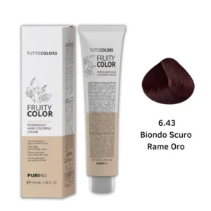 Puring - Fruity Color Tintura 6.43 Biondo scuro rame oro