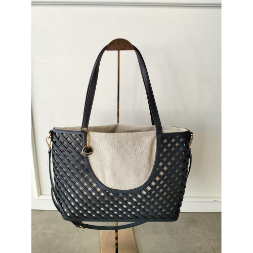 Image of Diana&Co - SHOPPER TRAFORATA CON SACCA - 02cod003