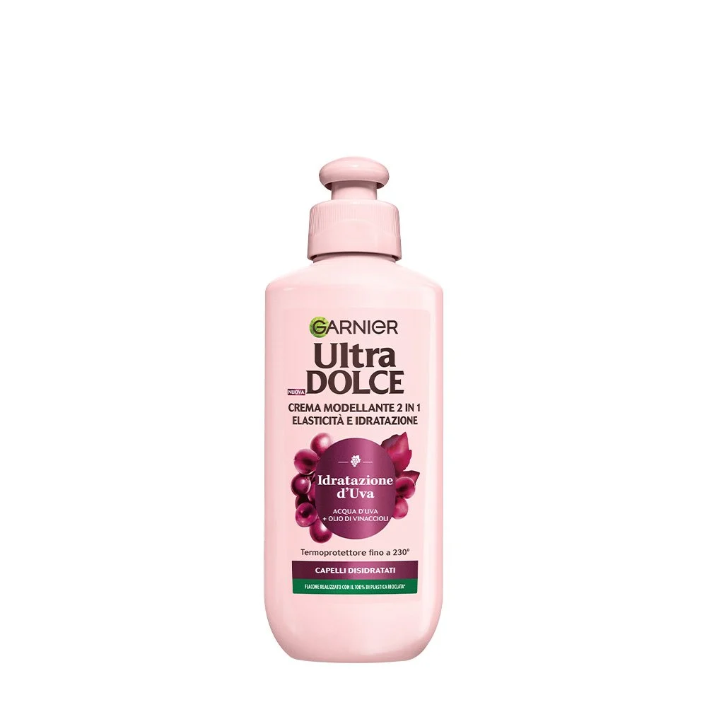 Garnier UltraDolce - Idratazione d'Uva Crema modellante 2 in 1 200 ml