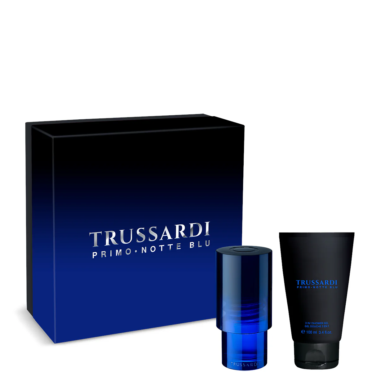 Set Trussardi Primo Notte Blu - EDP 50 ml ricaricabile