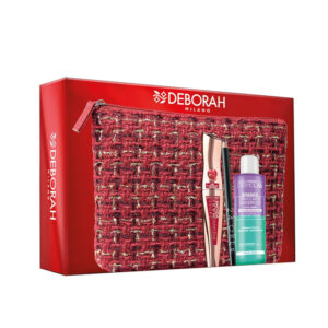 Kit Deborah - Mascara 24h Instant Maxi volume + Matita occhi 24h + Struccante bifasico waterproof