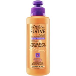 L'Oréal Elvive - Crema ricci disciplinante Olio straordinario 200 ml