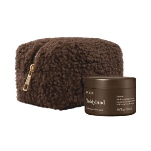 Set Pupa - Teddyland kit Scrub corpo latte di cocco & fave di cacao