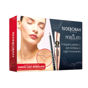 Set Deborah & Morellato - Mascara 24h Instant Maxi volume con ceramidi + Matita occhi 24h