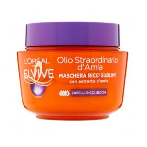 L'Oréal Elvive - Maschera ricci sublimi Olio straordinario d'Amla 300 ml