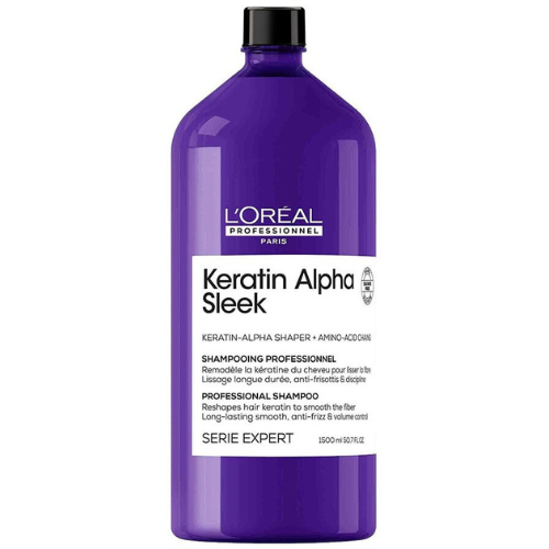 L'Oréal Professionnel Keratin Alpha Sleek - SHAMPOO - 1500 ml