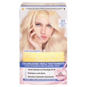 L'Oréal Colorazione Triplo Trattamento - 01 Biondo ch. ultra nat.